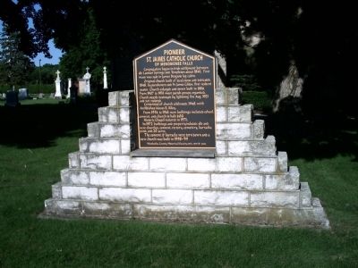 St. James Catholic Church Marker image. Click for full size.