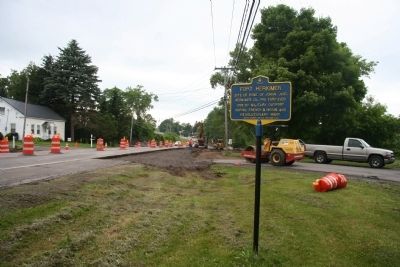 Fort Herkimer Marker. Click for full size. Fort Herkimer Marker image. Click for full size.