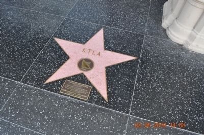 Award of Excellence KTLA-TV Marker image. Click for full size.