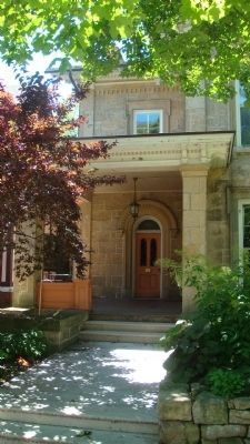 Van Slyke House Front Door image. Click for full size.