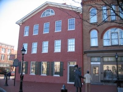 Wills House and Marker image. Click for full size.