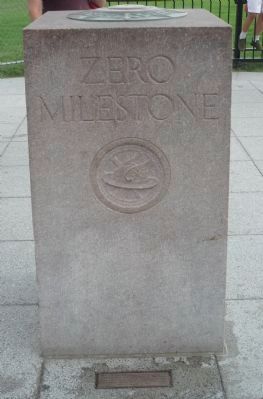 Zero Milestone Monument image. Click for full size.