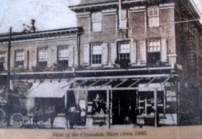 Photo on Paxson-Croasdale Bldg & Trolley Marker image. Click for full size.