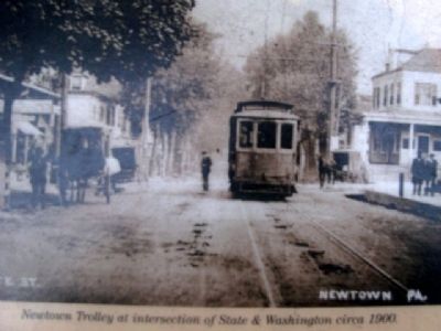 Photo on Paxson-Croasdale Bldg & Trolley Marker image. Click for full size.