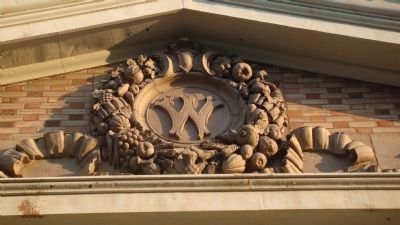 Detail on Agricultural Hall. Click for full size. Detail on Agricultural Hall image. Click for full size.