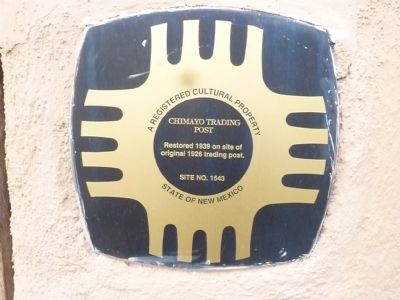 Chimayo Trading Post Marker image. Click for full size.