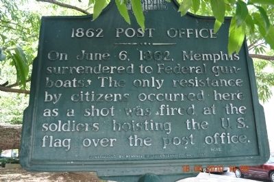 1862 Post Office Marker image. Click for full size.