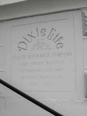 Dixie Life and Health Insurance Company Marker image. Click for full size.