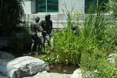 Rachel Carson Sculpture and Wildlife Garden image. Click for full size.