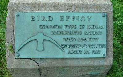 Bird Effigy Marker image. Click for full size.