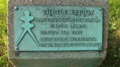Turtle Effigy Marker image. Click for full size.