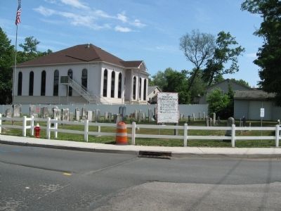 Historic Monsey Cemetery Marker image. Click for full size.