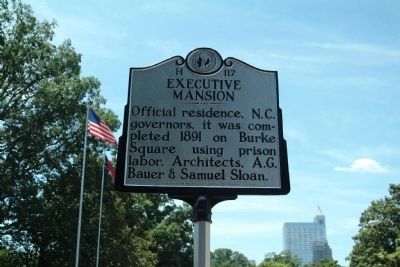 Executive Mansion Marker image. Click for full size.