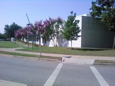 Original Site of Alabama A&M University Marker. Click for full size. Original Site of Alabama A&M University Marker image. Click for full size.