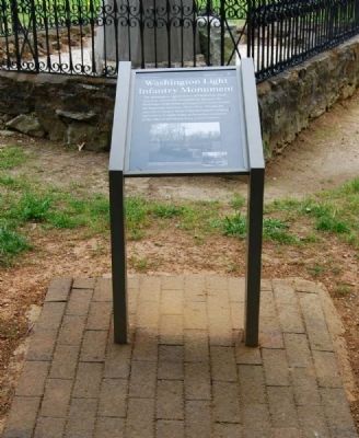 Washington Light Infantry Monument Marker image. Click for full size.