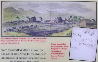 Detail: 1864 Illustration and Order Appointing Dr. Meem image. Click for full size.
