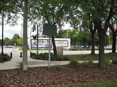 Central Avenue Marker. Click for full size. Central Avenue Marker image. Click for full size.