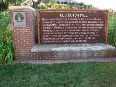 Old Dutch Mill Marker image. Click for full size.