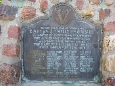 Pottawatomie County Marker image. Click for full size.