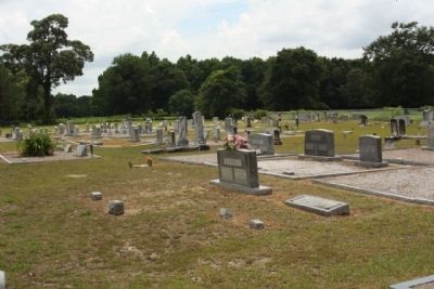 St. Johns Baptist Church cemetery image. Click for full size.
