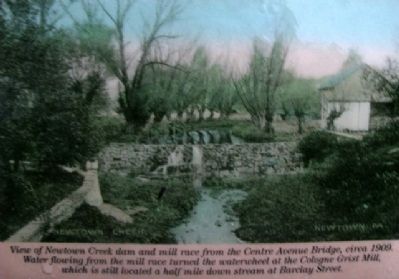 Photo on Newtown Common & Creek Marker image. Click for full size.