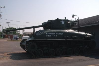 Fountain Warren Post 3318 V.F.W. - Tank image. Click for full size.