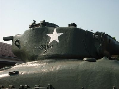 Fountain Warren Post 3318 V.F.W. - Tank Turret image. Click for full size.
