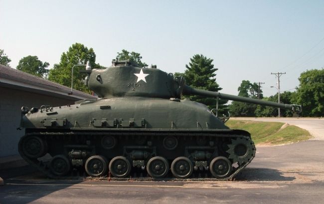 Obverse View - - Fountain Warren Post 3318 V.F.W. - Tank image. Click for full size.