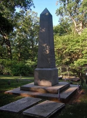 Grave site of Thomas Jefferson image. Click for full size.