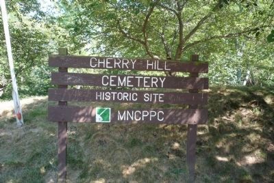 Cherry Hill Cemetery Historic Site image. Click for full size.