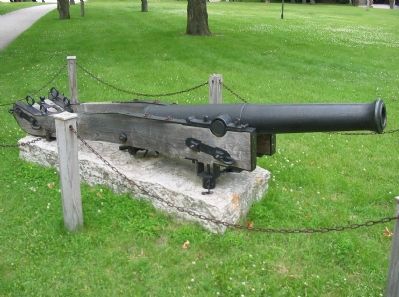 Civil War Cannon Memorial. Click for full size. Civil War Cannon Memorial image. Click for full size.