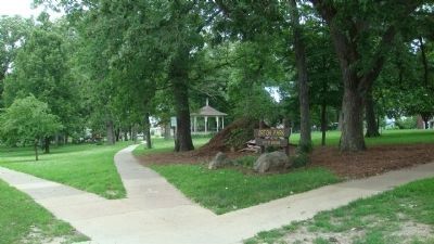 Orton Park Marker. Click for full size. Orton Park Marker image. Click for full size.
