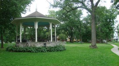 Orton Park Marker. Click for full size. Orton Park Marker image. Click for full size.