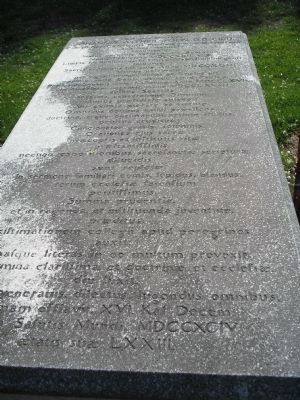 Grave of Rev. John Witherspoon. Click for full size. Grave of Rev. John Witherspoon image. Click for full size.