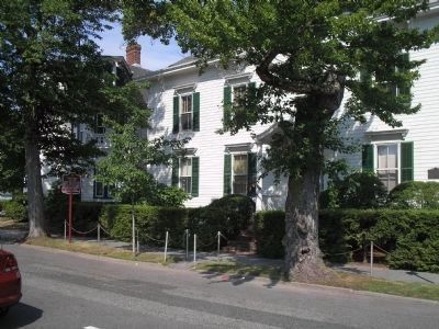 Marker on DeHart Street image. Click for full size.