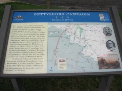 Gettysburg Campaign Marker image. Click for full size.