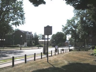 Marker on South Street. Click for full size. Marker on South Street image. Click for full size.