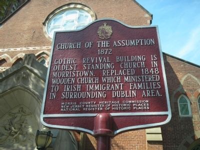 Church of the Assumption Marker image. Click for full size.
