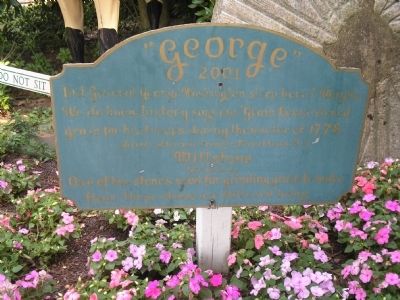 “George” 2001 Marker. Click for full size. “George” 2001 Marker image. Click for full size.