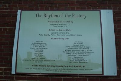 The Rhythm of the Factory - Series of Markers. Click for full size. The Rhythm of the Factory - Series of Markers image. Click for full size.