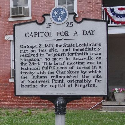 Capitol for a Day Marker image. Click for full size.