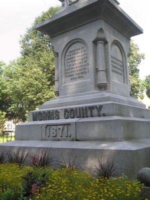 Morris County Civil War Monument Marker image. Click for full size.