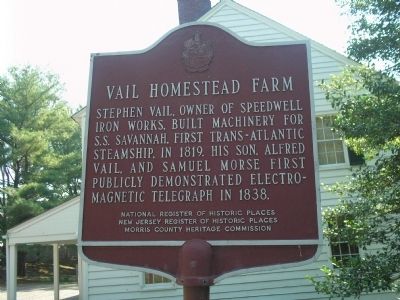 Vail Homestead Farm Marker image. Click for full size.
