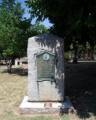 George Wythe Gravesite. Click for full size. George Wythe Gravesite image. Click for full size.