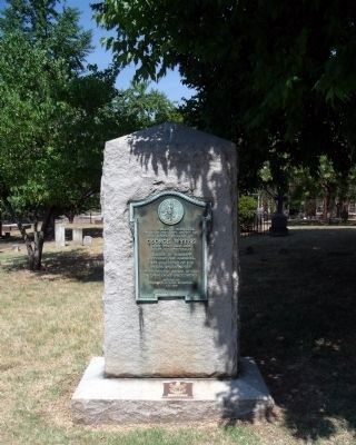 George Wythe Gravesite image. Click for full size.