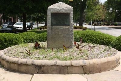 Bicentennial Augusta, Ga Marker in the median along Green Street. Click for full size. Bicentennial Augusta, Ga Marker in the median along Green Street image. Click for full size.