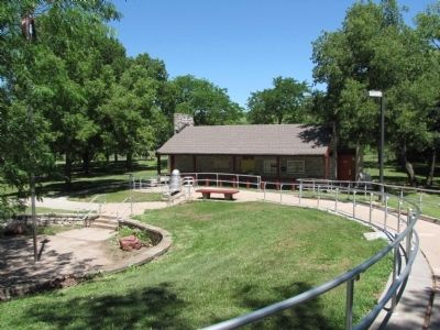 Purple Heart Trail in Kansas Marker. Click for full size. Purple Heart Trail in Kansas Marker image. Click for full size.