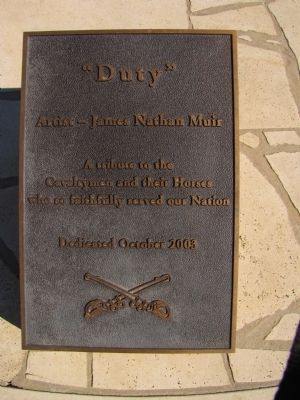 "Duty" Marker. Click for full size. "Duty" Marker image. Click for full size.