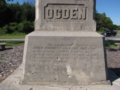Ogden Monument Marker image. Click for full size.