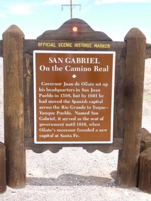 San Gabriel Marker image. Click for full size.